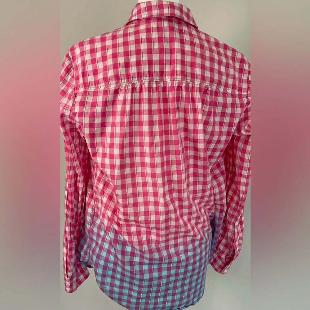 Anthropologie Pilcro Women’s Deb Relaxed Button Down Shirt. - Picture 5 of 12